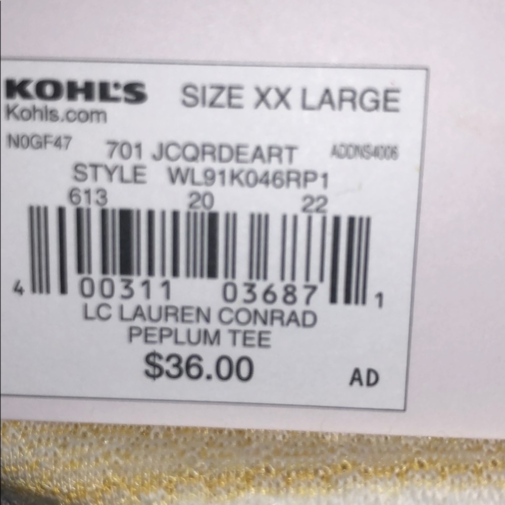 LC Lauren Conrad Top - Picture 4 of 6